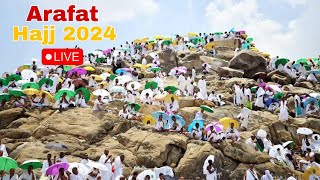 Arafat Hajj 2024  Jabal e Rehmat Makkah Hajj 2024 [upl. by Jackson443]