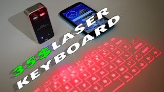 Laser Projection Keyboard for 2000Rs Does it really Work  4K [upl. by Mariejeanne]