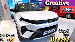 2024 Tata Nexon creative CNG Nexon CNG  featureson road price review Tata Nexon CNG 2024😍😍 [upl. by Serles50]