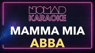 ABBA  Mamma Mia Karaoke [upl. by Dlareme]