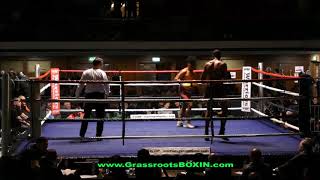 Germaine Brown vs Santos Medrano  York Hall  British Warriors  060419 [upl. by Fasano685]