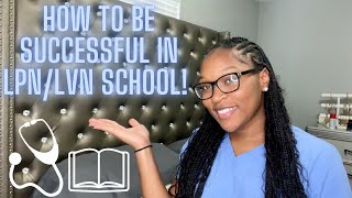 How to study and be successful during LPNLVN school [upl. by Zoltai]