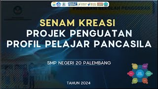 Senam Kreasi P5  SMP Negeri 20 Palembang [upl. by Candace]