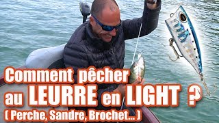 Comment PECHER au LEURRE en LIGHT  perche sandre brochet [upl. by Aelegna]