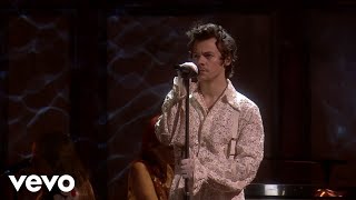 Harry Styles  Falling Live From The BRIT Awards London 2020 [upl. by Ellitnahc]