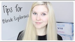 Blonde Eyebrows Tips and Advice [upl. by Cornela856]