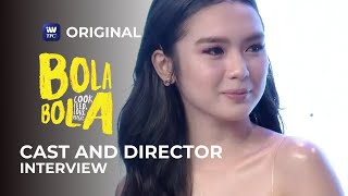 BolaBola Cast and Director Interview  iWantTFC Unwrapped [upl. by Kip]