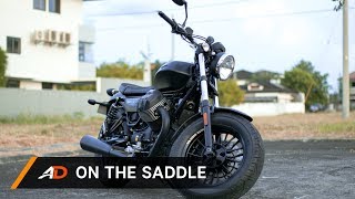 2018 Moto Guzzi V9 Bobber  On the Saddle [upl. by Lorrimer]