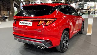 HYUNDAI Tucson N Line 2022  FIRST LOOK amp visual REVIEW exterior amp interior 48V Hybrid [upl. by Chloras178]