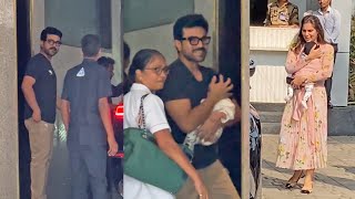 Klin Kaara Spotted  Mumbai  Ram Charan  Upasana Konidela  TFPC [upl. by Eednim]