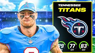 Rebuilding the Tennessee Titans on Madden 24 Franchise [upl. by Gnanmas]