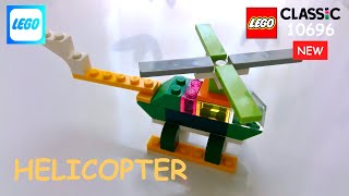 Lego Classic 10696 Helicopter Building Instructions 243 [upl. by Anilev]