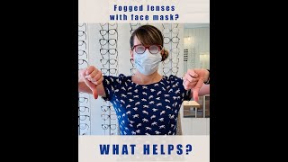 Fogged lenses with face masks tip Michaela P Guenther [upl. by Akemeuwkuhc]