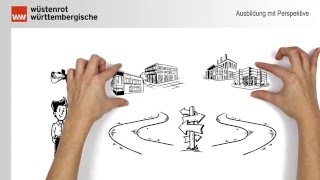 Ausbildung mit Perspektive bei Wüstenrot amp Württembergische [upl. by Nnylrefinnej148]