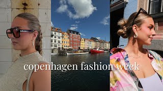 Copenhagen Fashion Week Vlog  CPHFW SS25 [upl. by Philbo834]