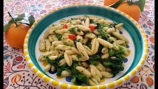 Cavatelli with Broccoli Rabe Cavatelli con Cime di rape [upl. by Nicolea]