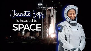 NASA astronaut Jeanette Epps is headed to space to live on the International Space Station [upl. by Yensehc]