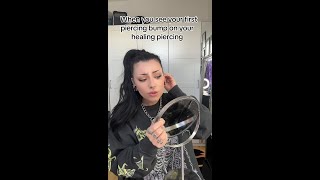 Which piercing is the hardest to heal 🤔 [upl. by Meekyh]