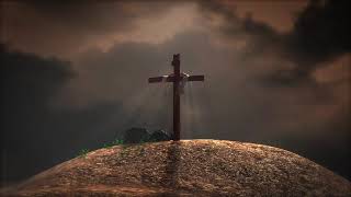 Jesus Cross 3D Animation footage Free to use [upl. by Eitten558]