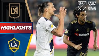 LAFC 53 LA Galaxy  Zlatan Vela El Tráfico The Biggest MLS Playoff Game Ever  HIGHLIGHTS [upl. by Adalie]