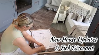 DAILY VLOG amp NEW HOUSE UPDATE  50 DISCOUNT BED CODE  ARISTA LIVING  ellie polly [upl. by Einiffit]