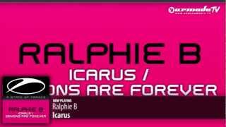 Ralphie B  Icarus Original Mix [upl. by Suaeddaht]