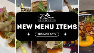 New Menu Items  Summer 2024 [upl. by Ybbob622]