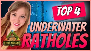 Neu Top 4 der unbekanntesten und OPsten Underwater Ratholes  Lost Island [upl. by Dalpe346]