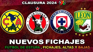 ✅ NUEVOS FICHAJES CONFIRMADOS LIGA MX CL2024  CHÁVEZ AL AMÉRICA NUEVO REFUERZO PARA CRUZ AZUL [upl. by Yras]