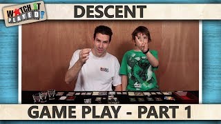 Descent Second Edition  Game Play 2 [upl. by Alegnad337]