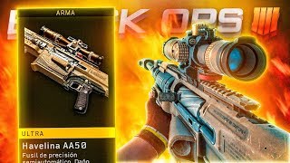 ¿EL MEJOR SNIPER NUEVO HAVELINA AA50 RACHAZA BLACK OPS 4 [upl. by Ttereve]