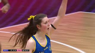 Highlights  Team Bath Netball 3727 London Pulse  VNSL 2021 [upl. by Einnad]