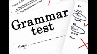 Grammar Test  32 points PASSED [upl. by Neevan]