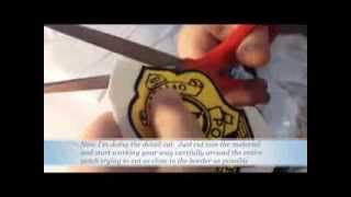 How to make your own embroidered patches  cheap and easy DIY badges [upl. by Ursal]