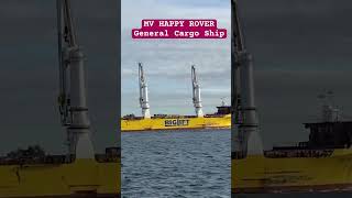 BIGLIFT HAPPY ROVER  General Cargo Ship  Spotted Amsterdam Netherlands 🛟⚓️ subscribe marinoph [upl. by Osbert228]