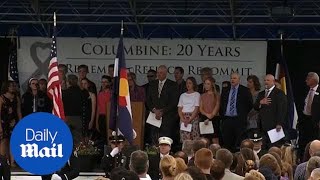 Survivors and students remember Columbine shooting 20 years later [upl. by Cati]