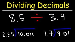 Dividing Decimals  Not So Easy [upl. by Ycrep]