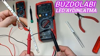 Buzdolabı Led Aydınlatma Kart Arıza Tamir [upl. by Templer]