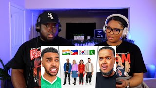 Kidd and Cee Reacts To GUESS THE LANGUAGE ASIA EDITION [upl. by Lebasy]