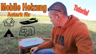 Heatbox  Mobile Heizung für Camping im Winter Tutorial [upl. by Irbua]