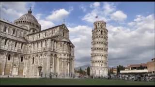 Esclusivo Crollo della torre di Pisa [upl. by Akemal]