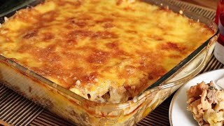 gratin batata كراتان بالبطاطس المقلية والدجاج 🍲 فكرة للغذاء او العشاء سيعشقه الكبير والصغير [upl. by Beitch146]