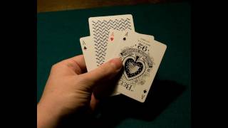 Card Tricks Twisting The Aces Performance  Tutorial [upl. by Lancelle]