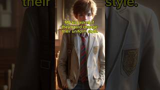 School Uniform Humor You Can’t Miss 🎒😂 funny dadjokes dadhumor [upl. by Neenej]