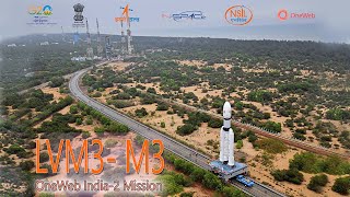 Launch of LVM3M3OneWeb India2 Mission from Satish Dhawan Space Centre SDSC SHAR Sriharikota [upl. by Kachine18]