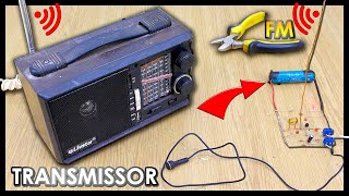 como Fazer MINI ESTAÇÃO DE RADIO EM CASA transmissor Fm caseiro [upl. by Jacques]