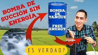 🤯Es VERDAD BOMBA de SUCCIÓN sin ENERGÍA Free Energy Water Pump PUESTA A PRUEBA [upl. by Pros]