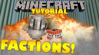 Minecraft Factions Tutorial  Beginners Guide  Minecraft Faction Tips [upl. by Rafat]