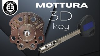 MOTTURA 3D Key picked and gutted [upl. by Uriah]