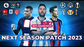 PES 2017 Next Season Winter Patch 2023 AIO [upl. by Siloa]